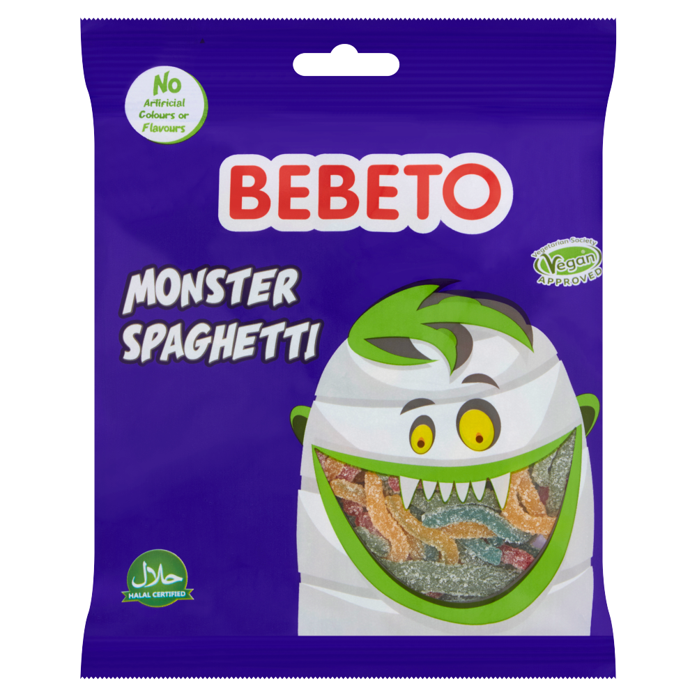 Bebeto Monster Spaghetti 150g