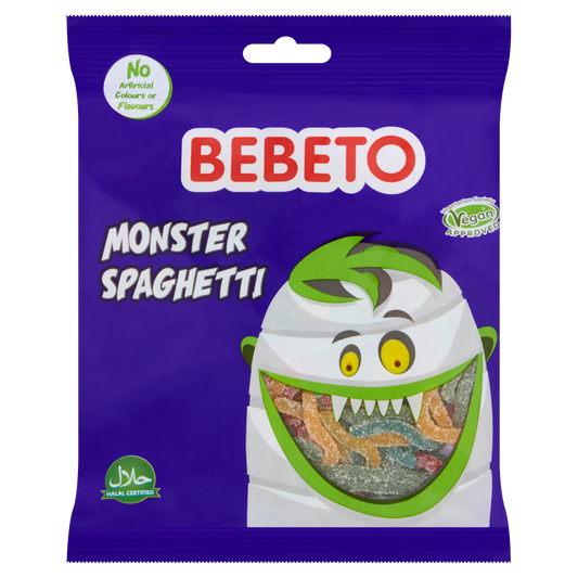 Bebeto Monster Spaghetti 150g