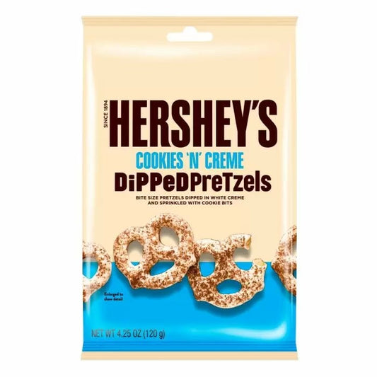 Hershey's Cookies 'N' Creme Dipped Pretzels 120g