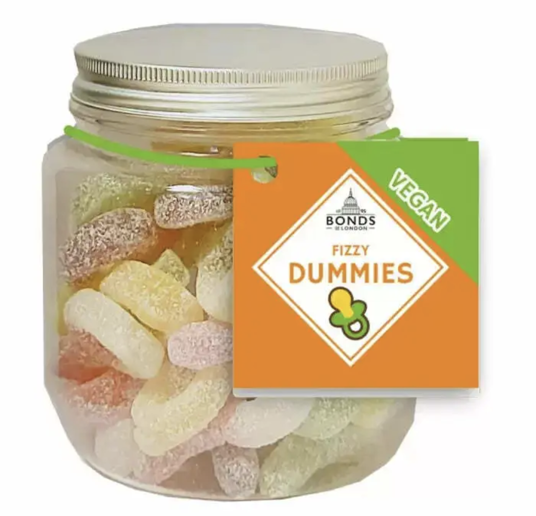 Bonds Fizzy Dummies Vegan Jar 175g